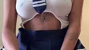 Goth Couple Fucks Passionately After Class With Huge Natural Tits Monster Boobs Big Ass Homemade