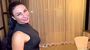 wanna see this cheating wife fucked hard in all holes with no panties on all night?