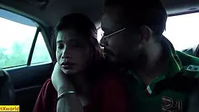 fucking hot indian girlfriend in the car during steamy desi date
