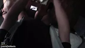 yo check this pov beautiful milf takes cash for deep blowjob and swallows