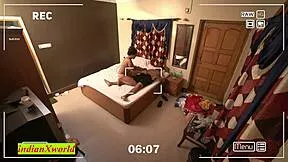 Old sasur bangs young Indian housewife's pussy creampie cheating taboo on ranch.