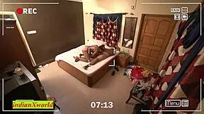 Old sasur bangs young Indian housewife's pussy creampie cheating taboo on ranch.
