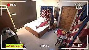 Old sasur bangs young Indian housewife's pussy creampie cheating taboo on ranch.