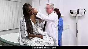 whoa amari anne 😲 double teamed by doc and nurse monster cocks doggystyle!