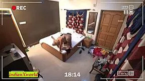Old sasur bangs young Indian housewife's pussy creampie cheating taboo on ranch.
