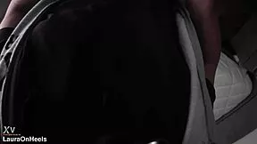 yo check this pov beautiful milf takes cash for deep blowjob and swallows