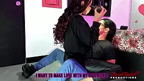 my ex-gf sneaks in and makes me lick her tight wet pussy then ride my cock cowgirl style moaning all night