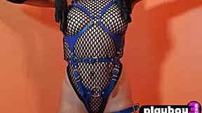 Chevelle, show off those big natural tits and bubble butt while posing in sexy lingerie like a playboy model