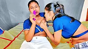 Uttaran20 Joins Friend for Ffm Threesome Licking Blowjob Anal Squirting