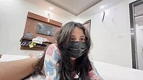 Desi Indian Stepsister Fucks Brother Hard Hindi Audio Home Bent Over Doggystyle Closeup