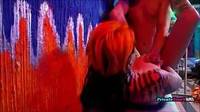 Young Russian Couple's Live Anal Webcam Fuck