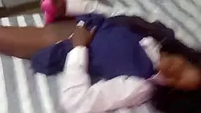 hot 18yo skinny teen slut masturbates wet pussy with vibrator on chair interracial