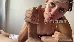 Roommate Catches Me Jerking Off to Her Photo Then Blowjob Deepthroat Petite