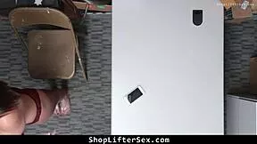 What if the thief stuffs loot right into her wet panties before getting caught and doggystyled?