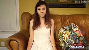 petite inked coed katie walls slurps sloppy rimjob and swallows greedy cum