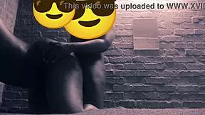 My thick curvy ebony bitch shakes fat ass then takes doggystyle pounding!