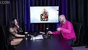Paulo Avelar chats with TIV models during Porn Cast Brazil interview part 4 on Sheer Red