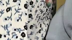 girls discover soaked panties during crowded train commute.