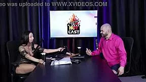 Paulo Avelar chats with TIV models during Porn Cast Brazil interview part 4 on Sheer Red