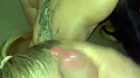 Home alone with stepmom I fuck her hard cum on tits