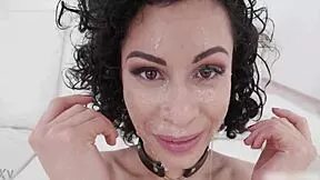 imagine four bwc four bbc gangbanging her balls deep dap anal fisting swallow facial