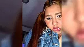 colombian brunette teen begs stepdad to impregnate her in homemade pov doggystyle