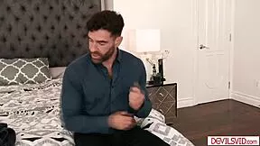 i couldn't resist my petite stepdaughter's teasing anymore, had to fuck her tight pussy hard.