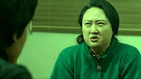Korean prostitute Kim Seo Young bends over doggystyle for police in butcher shop