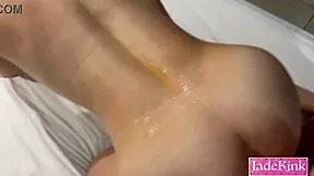 sir pissed on my back mid-ass fuck in wild piss fetish play