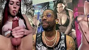 why settle for less when trans punk girl's cock explodes in pov cumshot?