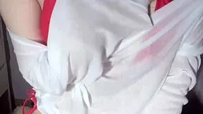 All alone again so she fingers her plump pussy till juices flow everywhere