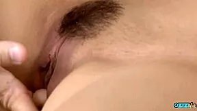 Watch This Sexy Bitch's Lovely Face Glow Riding His Massive Hard Cock Frenzied!