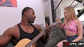 Coco Lovelocks' Wild Footjob Pounding!