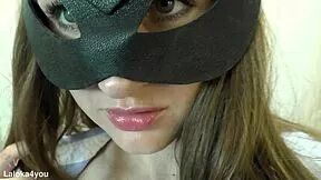 secretary slurps boss's monster cock in stockings before office creampie facial