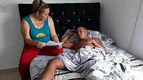 WOW, MATURE STEPMOM RIDES STEPSON'S COCK IN HOT TABOO FUCK!