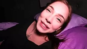 Petite venus vixen shares bed bent over for step sis doggystyle creampie