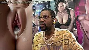 a big breasted freckled ebony teen takes it in the ass with a huge load ending in her mouth and face.