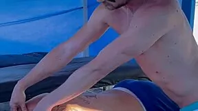 Sun-Kissed Beach Encounter Turns Into Steamy Public Tease