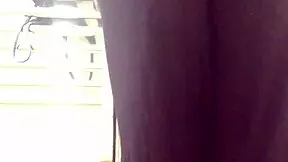 Cute Yoga Slut Farts Loudly in Tight Pants While Posing Seductively