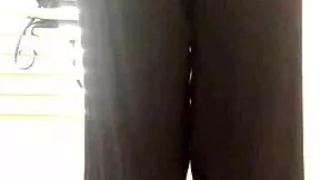 Cute Yoga Slut Farts Loudly in Tight Pants While Posing Seductively
