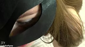Hot Brunette Sucks Monster Cock in 69 Food Fetish Creampie Pose