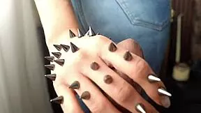 I soak cute rebel teen's tight jeans with my hot semen load