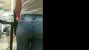 Y's Perfect Bubble Butt Caught on Hidden Cam During Outdoor Voyeur Fuck Session
