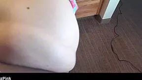 big black cock stretches my tight pussy so good in pov creampie