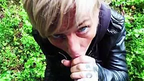 i couldn't resist rough fucking that blonde german milf outdoors