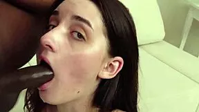 perfect teen eva gets bbc anal gape first time no pussy balls deep 😈 swallow cumshot 👅