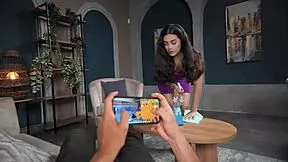STEPSON POUNDS YOUNG STEPMOM'S JUICY LATINA ASS HARD WHEN HOME ALONE