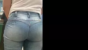 Y's Perfect Bubble Butt Caught on Hidden Cam During Outdoor Voyeur Fuck Session