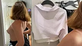 sneaky russian teen deepthroats bbc in changing room pov