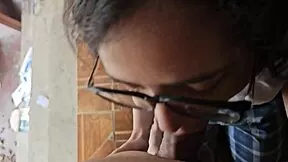 Best Step-Cousin Rimjob Outside Family Home POV Petite Slut Lick